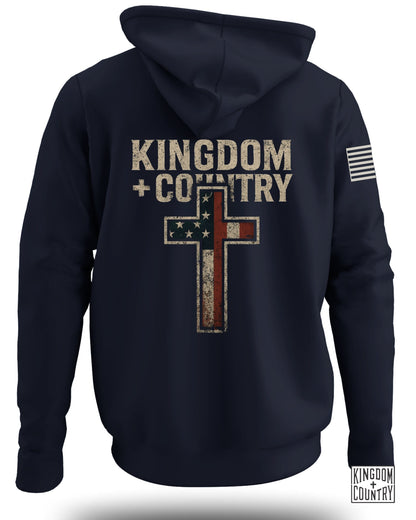 Kingdom + Country Patriotic Hoodie
