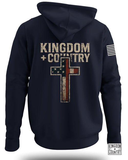 Kingdom + Country Patriotic Hoodie