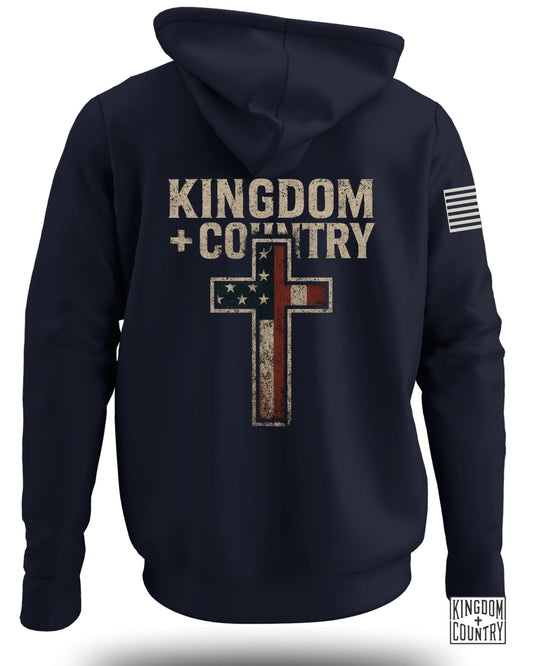 Kingdom + Country Patriotic Hoodie