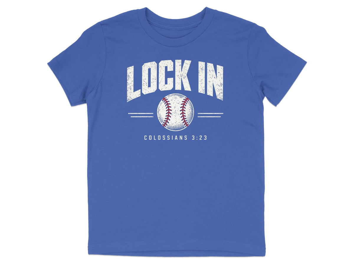 Lock In Baseball Youth T-Shirt