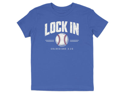 Lock In Baseball Youth T-Shirt