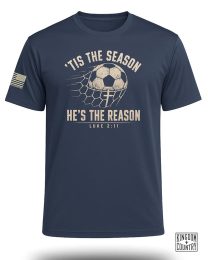 Tis The Season Soccer Performance Shirt