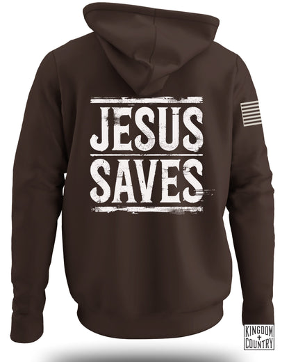 Jesus Saves Christian Faith Hoodie