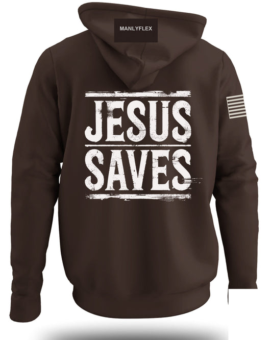 Jesus Saves Christian Faith Hoodie