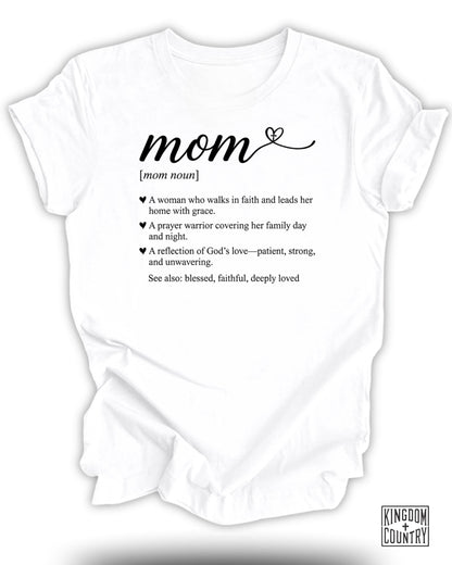 Christian Mom Definition T-Shirt