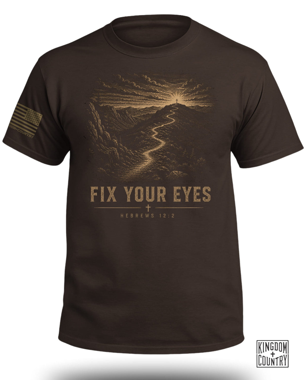 Fix Your Eyes Hebrews 12:2 T-Shirt