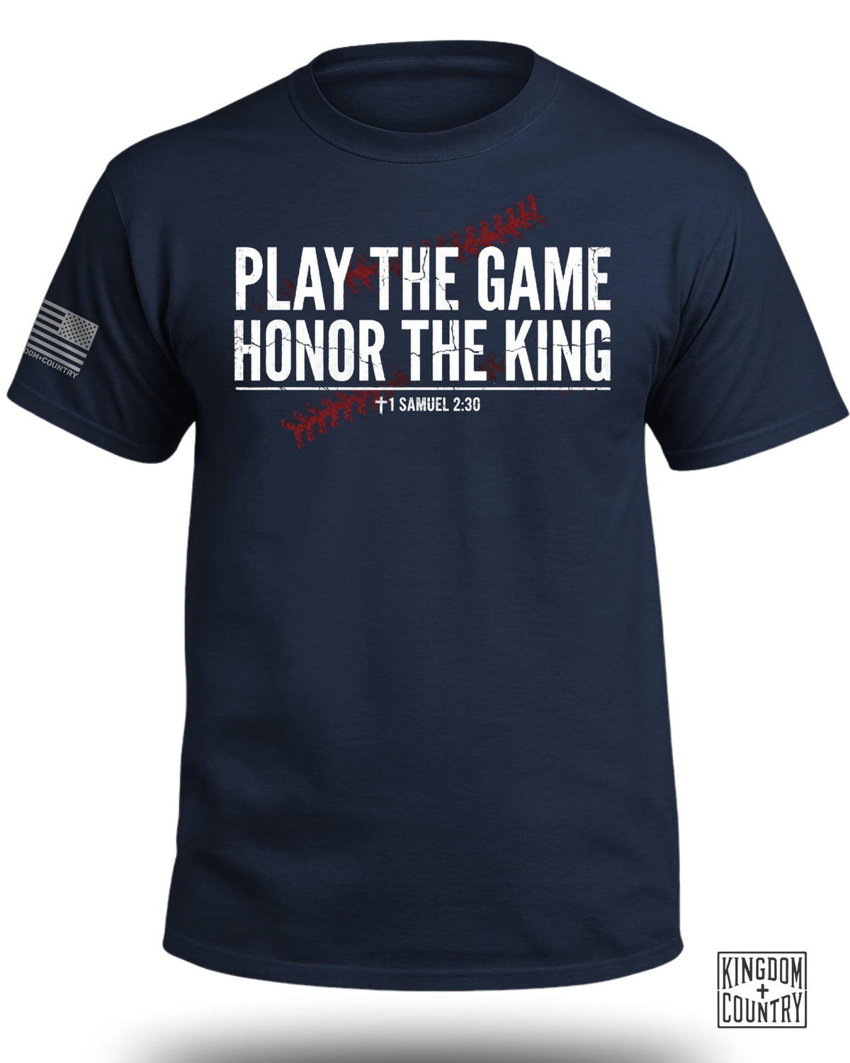 Play The Game Honor The King Bball T-Shirt