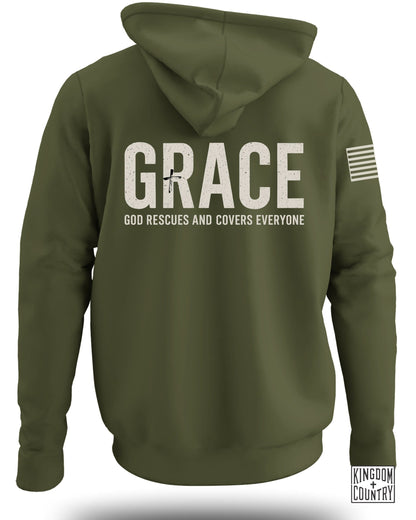 Grace God Rescues Everyone Hoodie