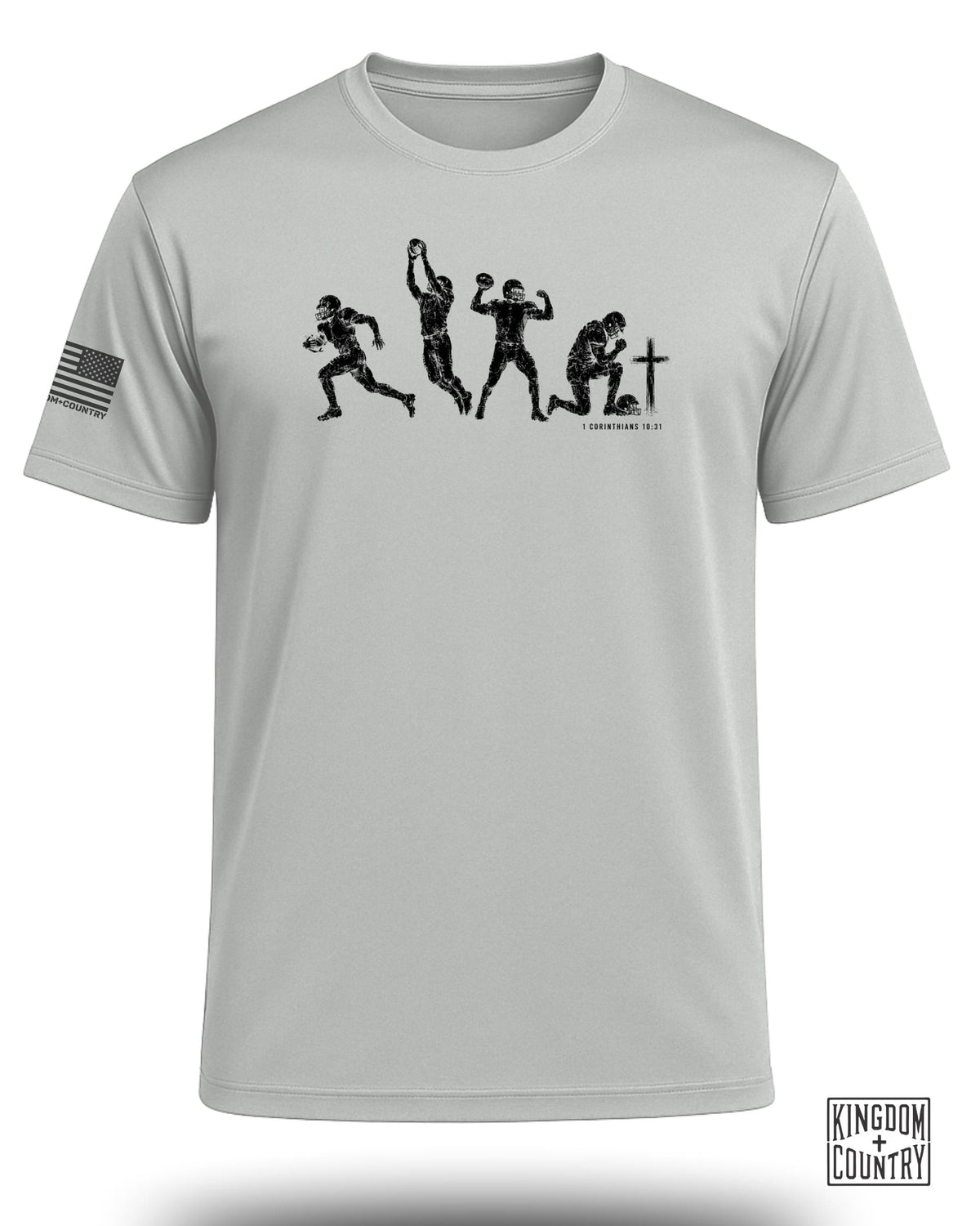 Gridiron Faith 1 Corinthians 10:31 Performance Shirt