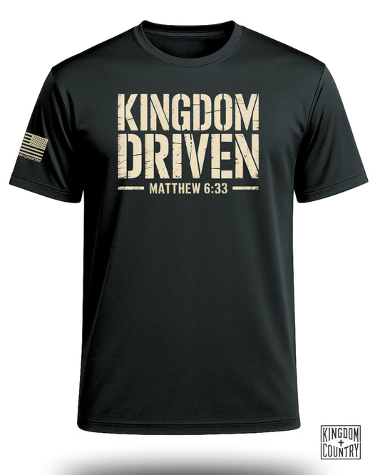 Kingdom Driven Matthew 6:33 Performance Shirt