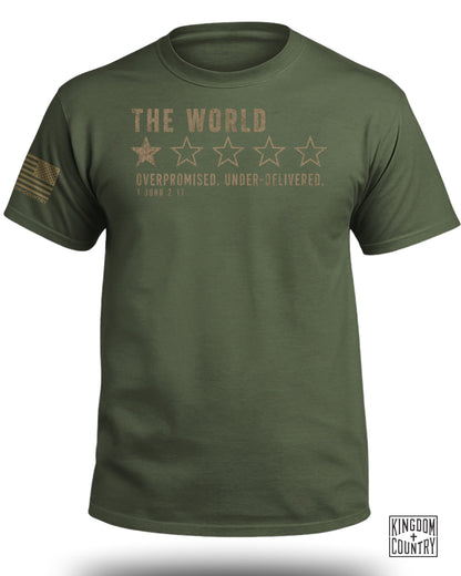 The World 1 Star Review T-Shirt