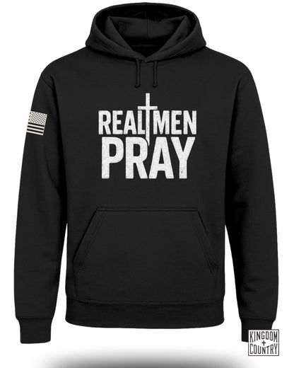Real Men Pray Hoodie