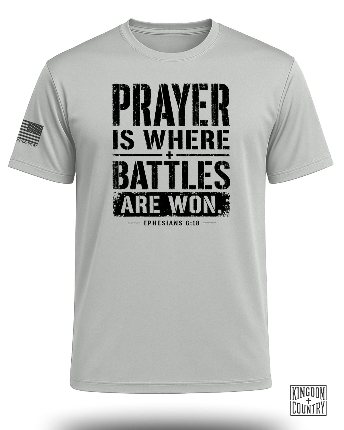 Prayer Is Where Battles Are Won Performance Shirt
