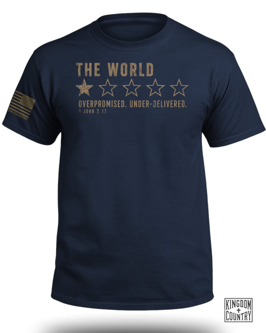 The World 1 Star Review T-Shirt