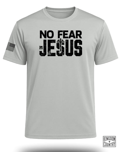No Fear In Jesus Bold Performance Shirt