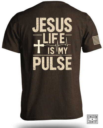 Jesus Life Is My Pulse T-Shirt