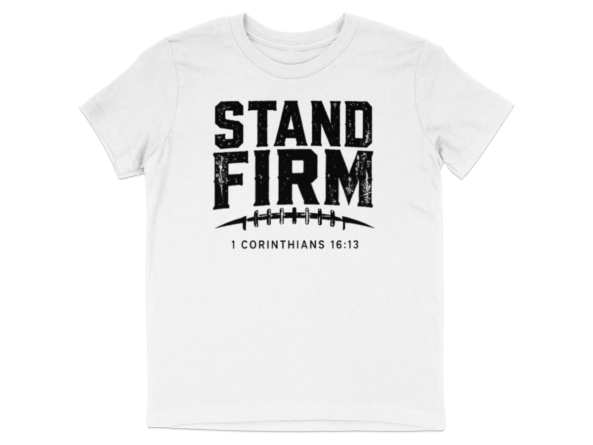 Stand Firm Football Youth T-Shirt
