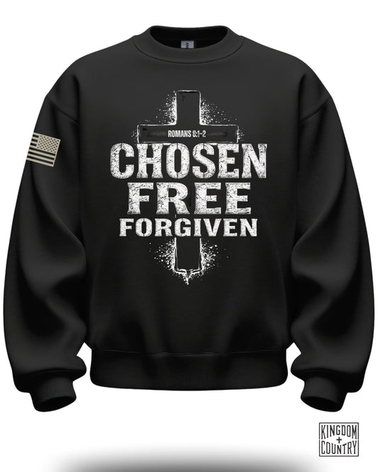 Chosen, Free, Forgiven Crewneck