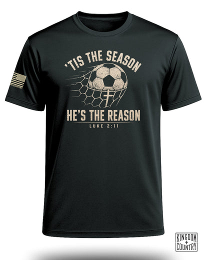 Tis The Season Soccer Performance Shirt