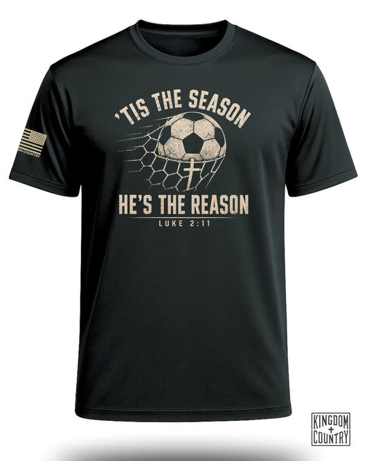 Tis The Season Soccer Performance Shirt