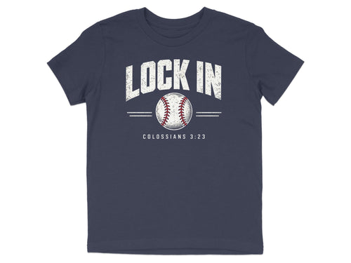 Lock In Baseball Youth T-Shirt