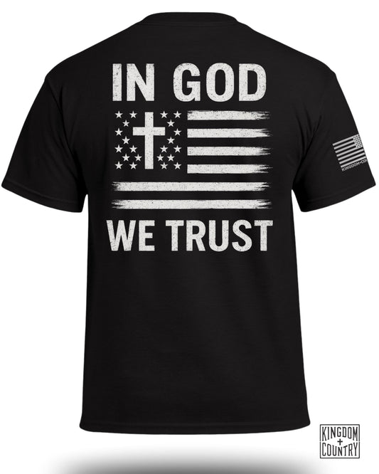 In God We Trust American Flag T-Shirt