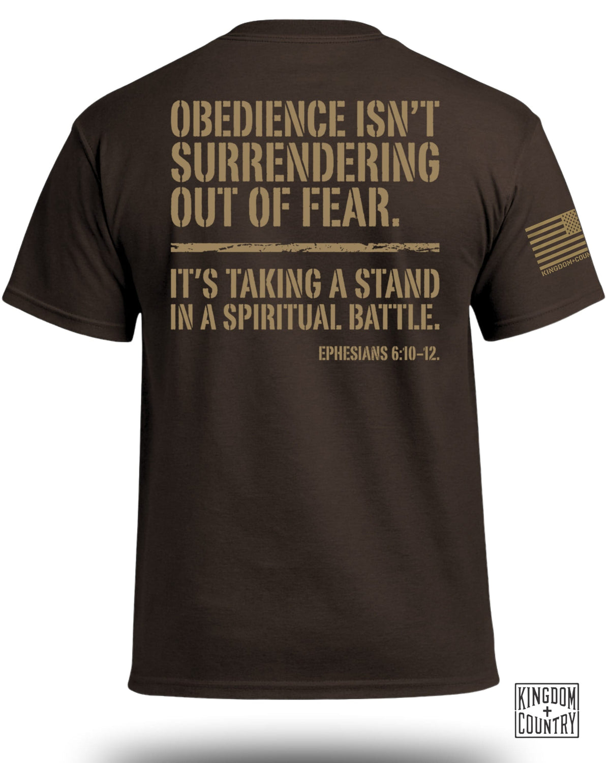 Obedience Is Taking A Stand T-Shirt