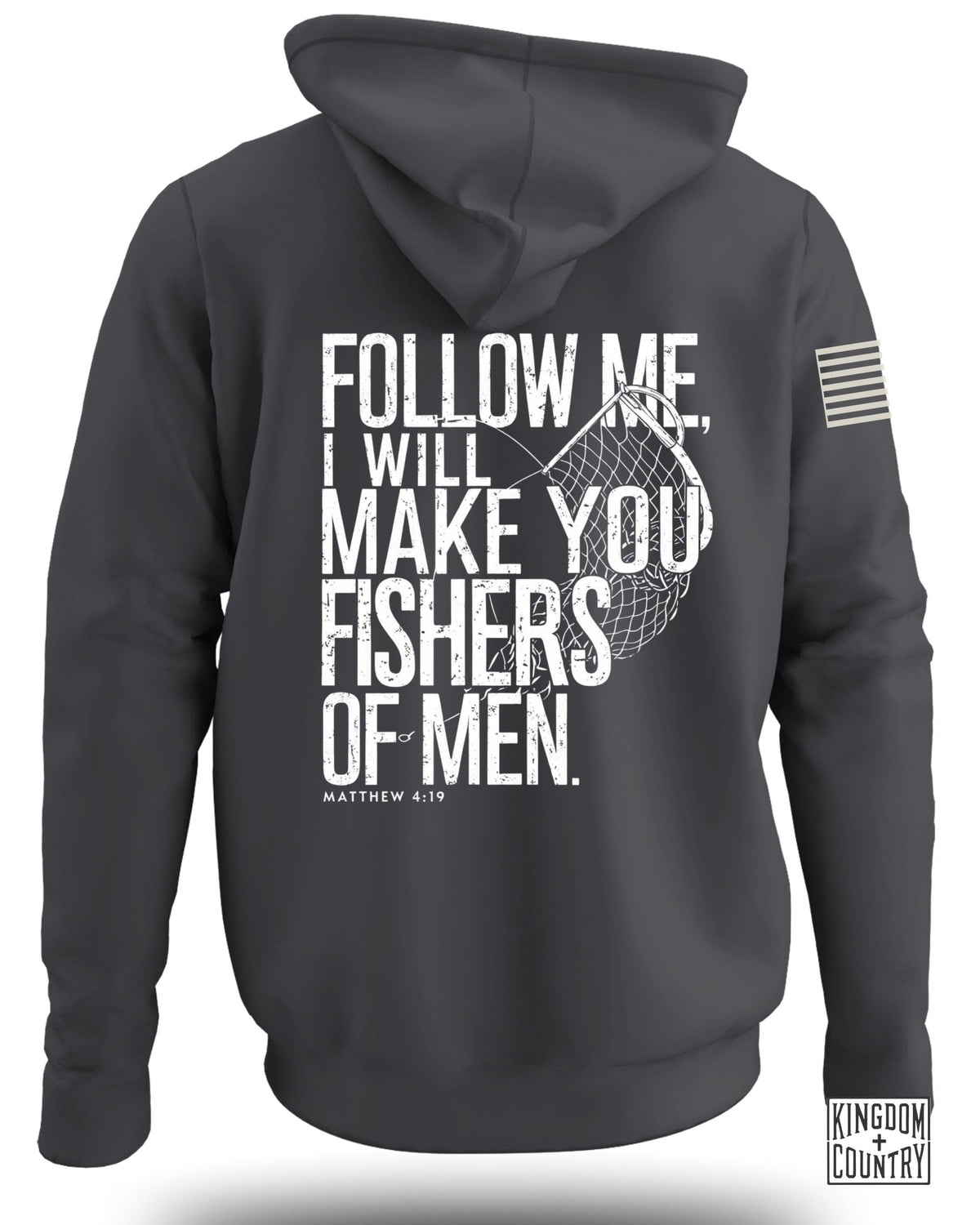 Follow Me Fishers of Men Hoodies