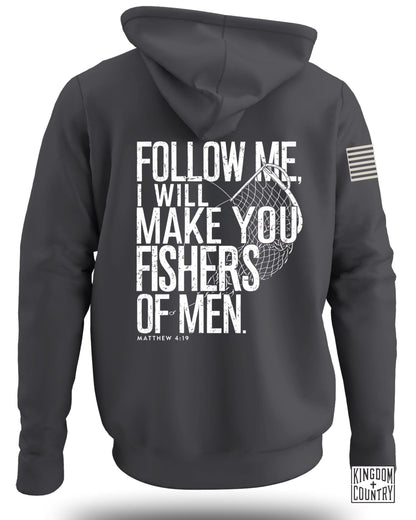 Follow Me Fishers of Men Hoodies