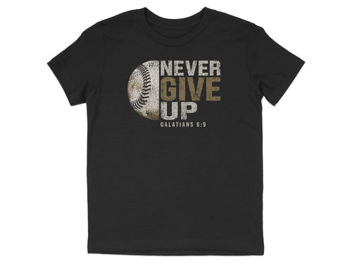 Never Give Up Youth T-Shirt