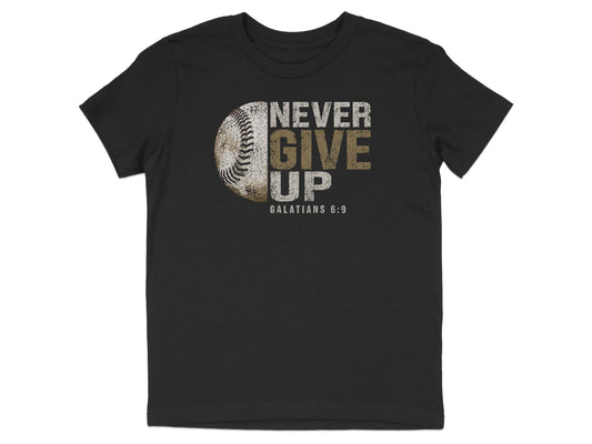 Never Give Up Youth T-Shirt