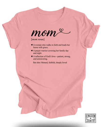 Christian Mom Definition T-Shirt