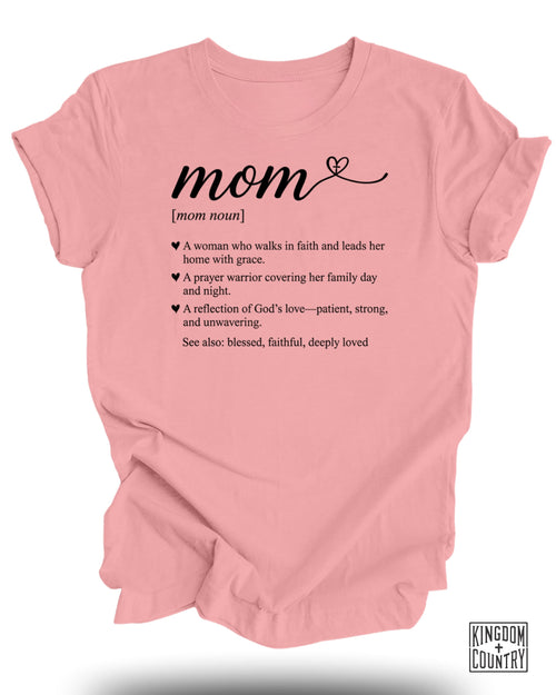 Christian Mom Definition T-Shirt