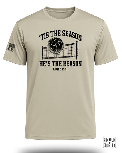 Tis The Season Volleyball Performance Shirt