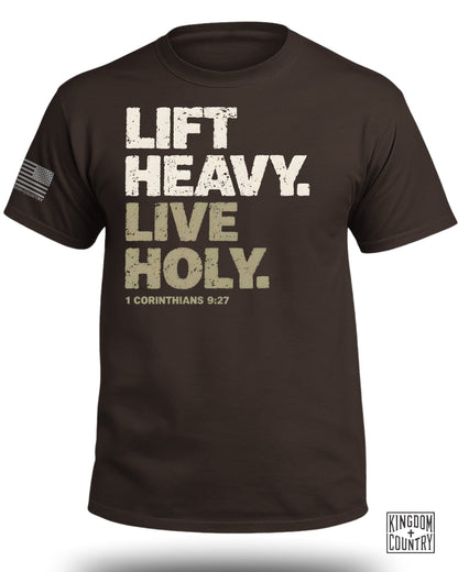 Lift Heavy Live Holy T-Shirt
