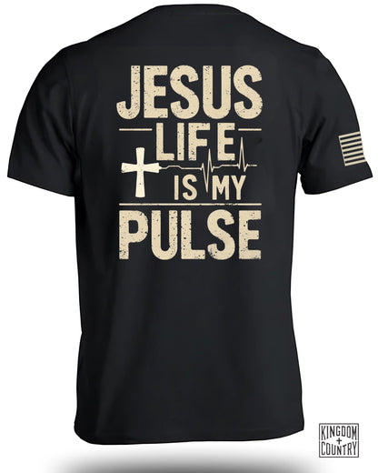 Jesus Life Is My Pulse T-Shirt
