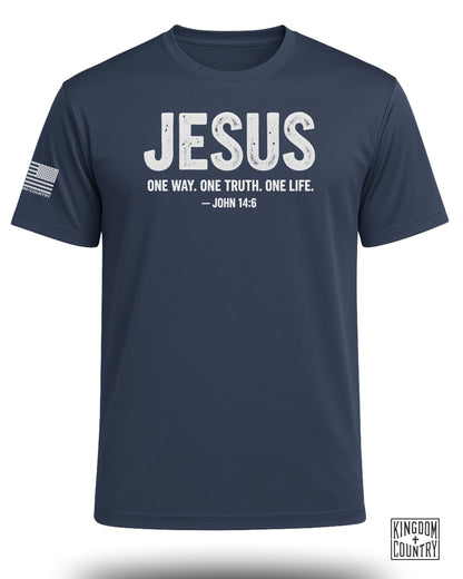 Jesus John 14:6 Performance Shirt