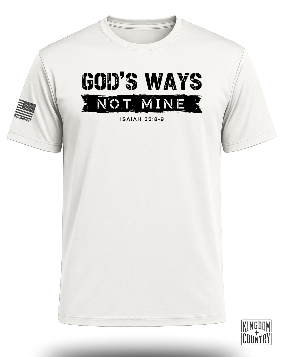 God's Ways Not Mine Performance Shirt
