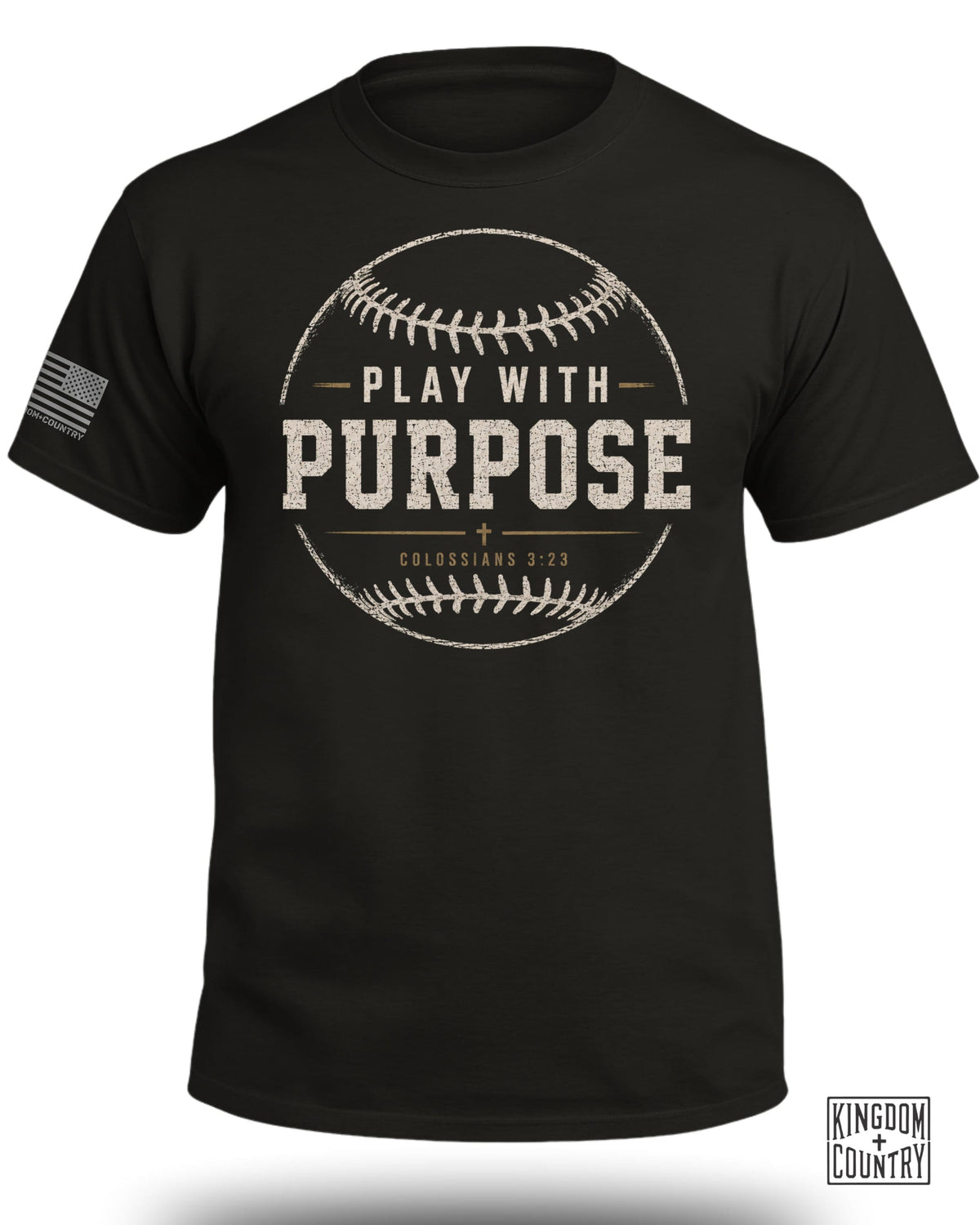 Play with Purpose - Baseball T-Shirt