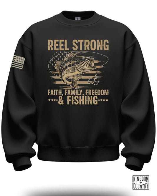 Reel Strong Crewneck