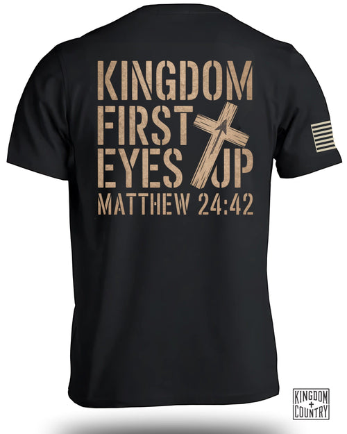 Kingdom First-Eyes Up T-Shirt