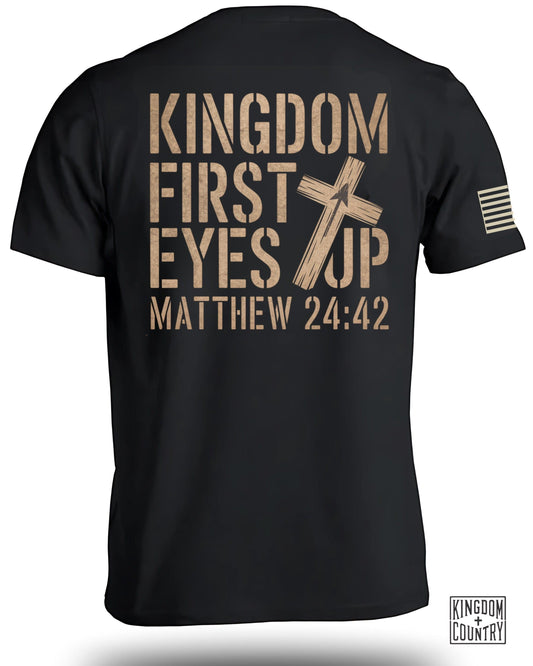 Kingdom First-Eyes Up T-Shirt