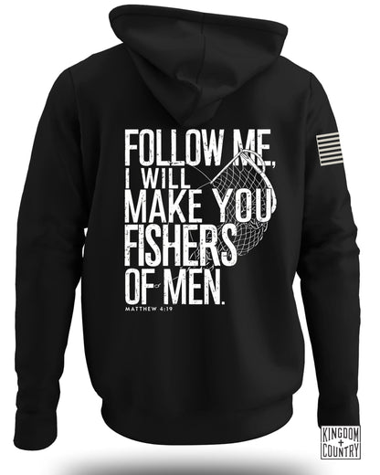 Follow Me Fishers of Men Hoodies