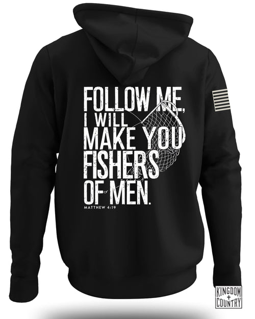 Follow Me Fishers of Men Hoodies
