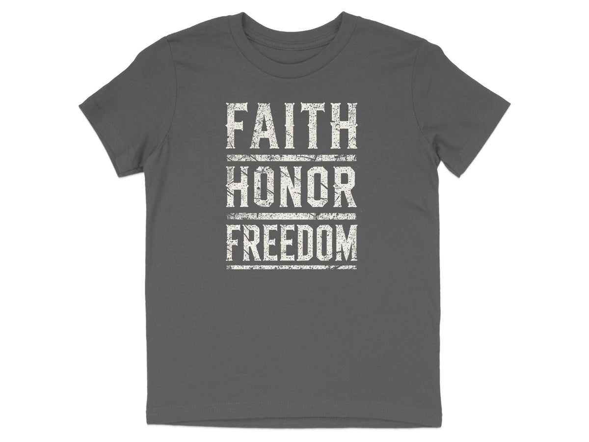 Faith Honor Freedom Youth T-Shirt