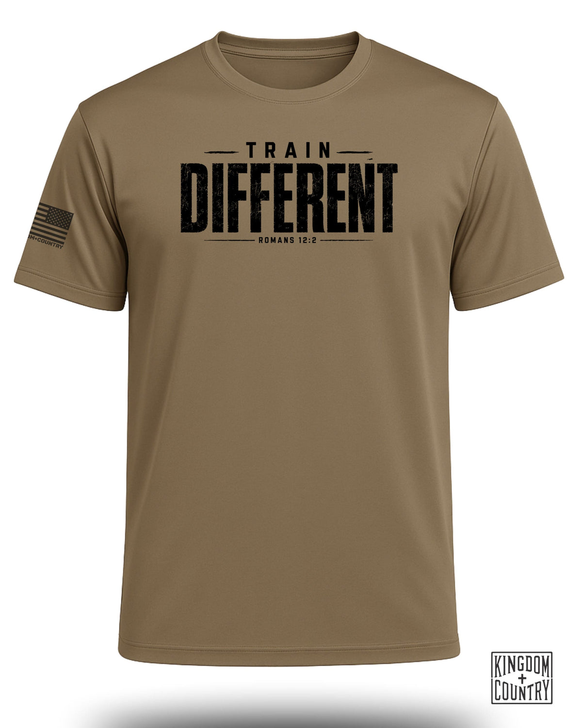 Train Different Romans 12:2 Performance Shirt