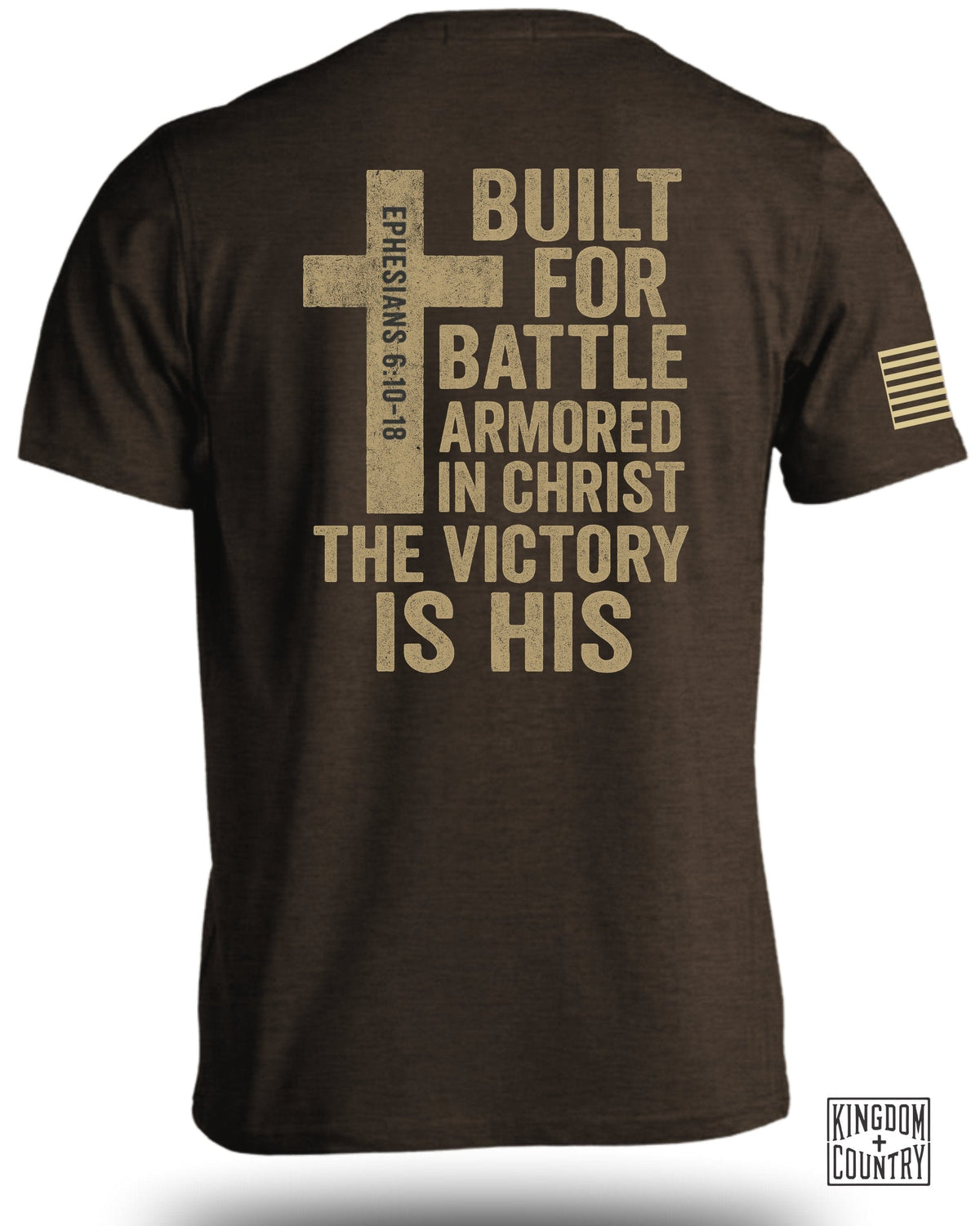 Built For Battle Armored In Christ T-Shirt
