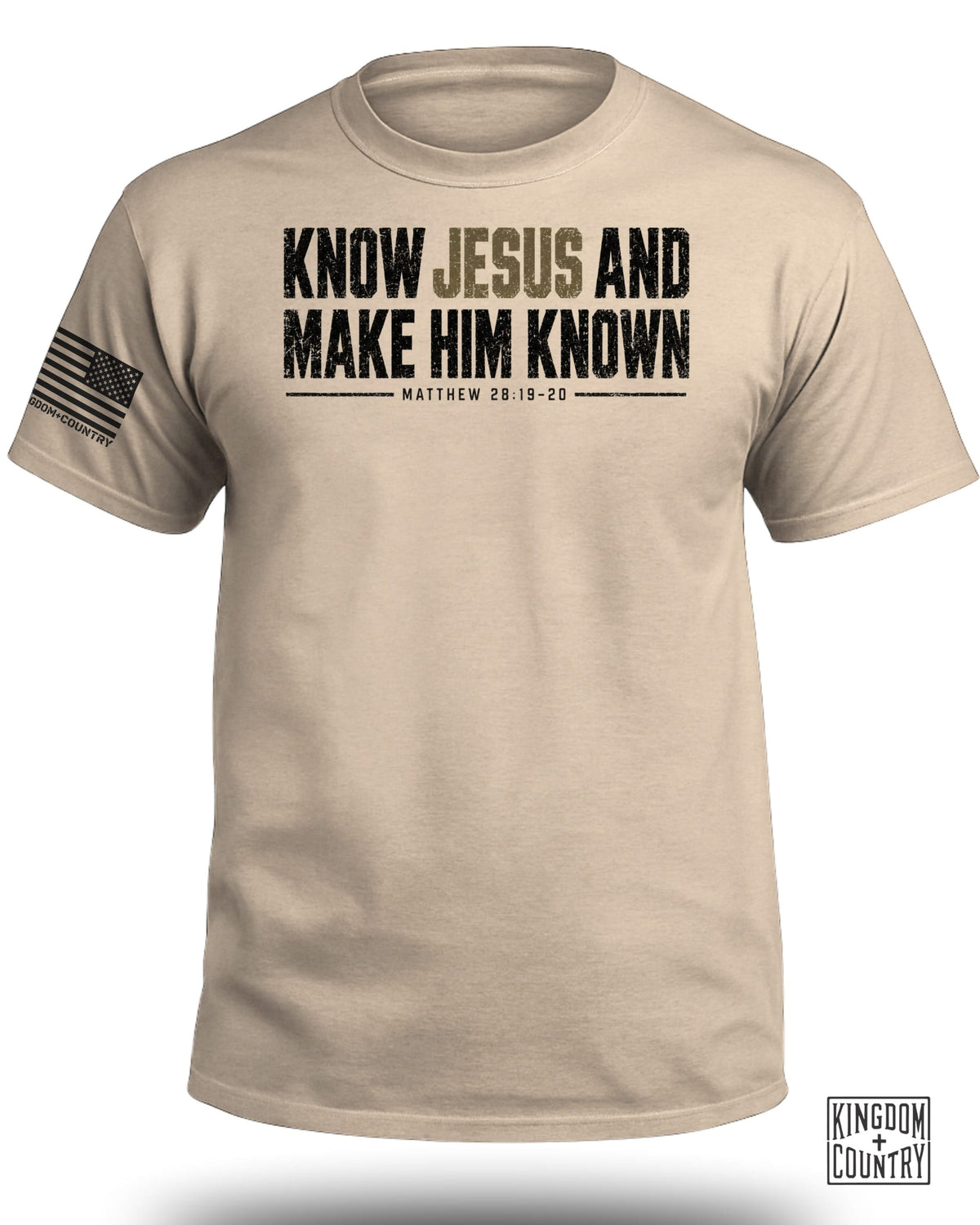 Know Jesus And Make Him Known T-Shirt