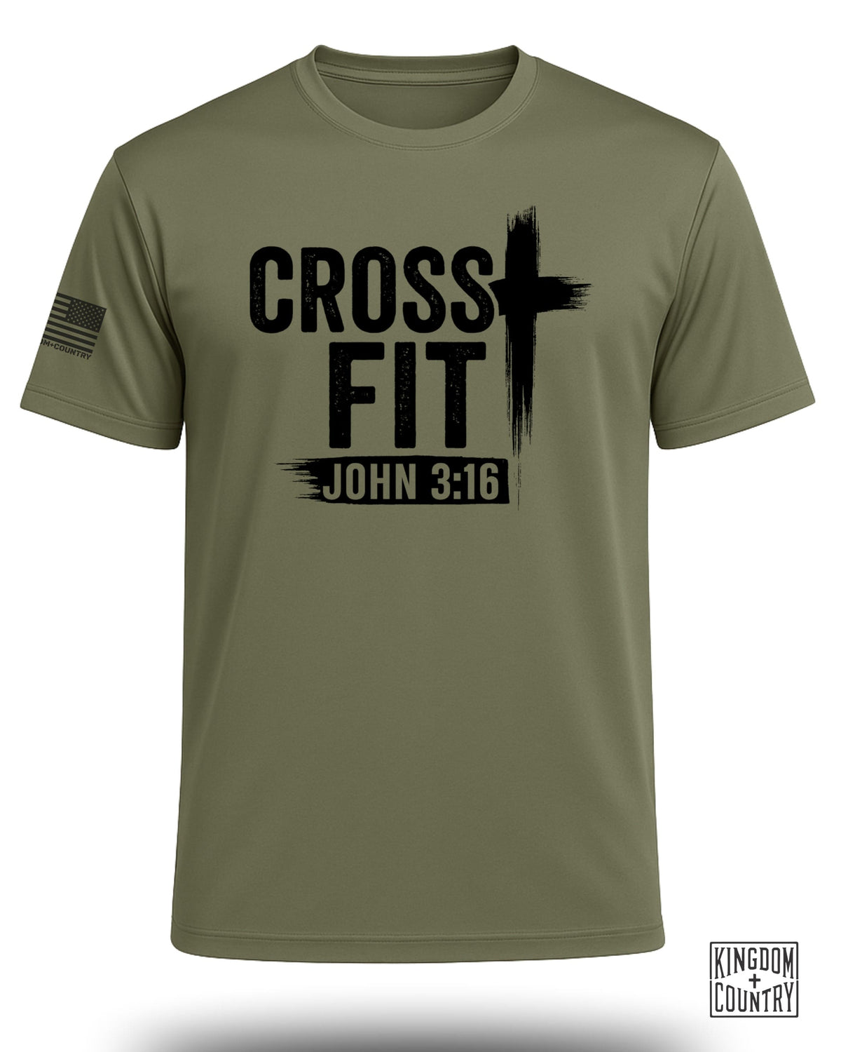 Cross Fit John 3:16 Performance Shirt