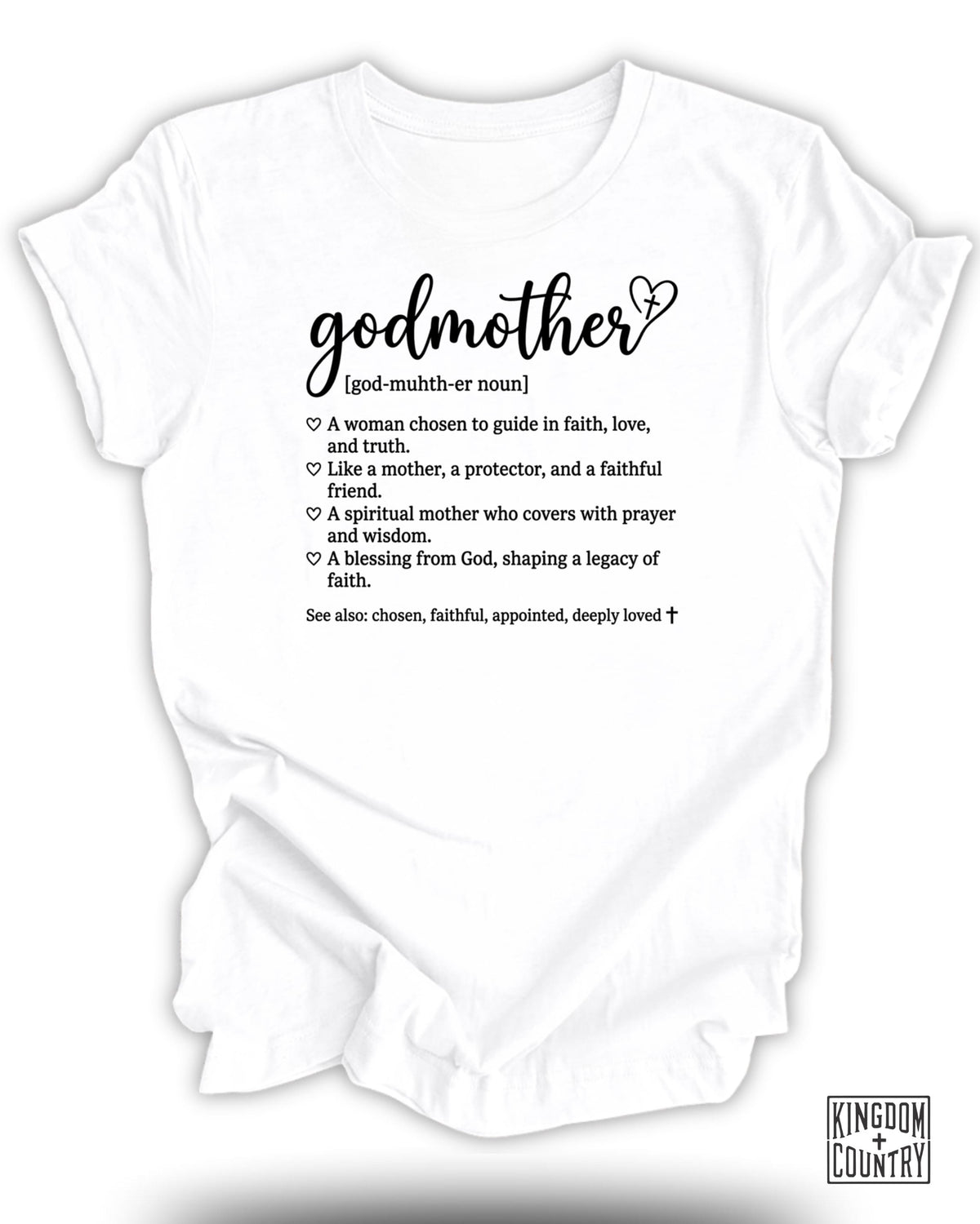 Christian Godmother Definition T-Shirt